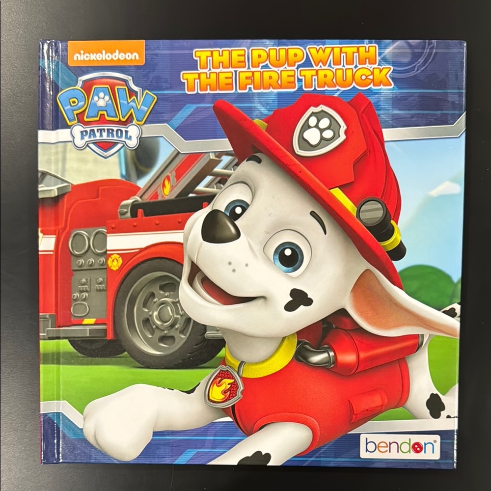 Paw Patrol: The Pup with the Fire Truck - Hardcover Children’s Book